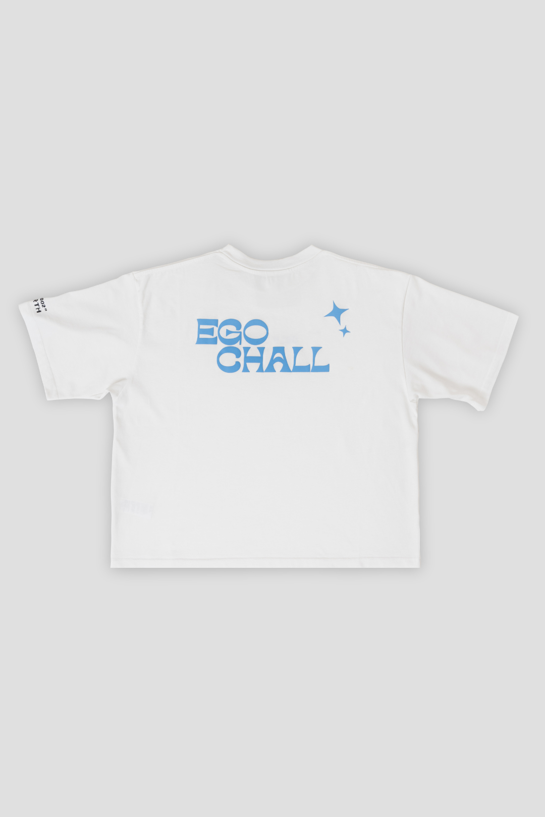"SL" White Structured Tee