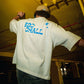 "SL" White Structured Tee