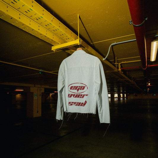 "Ego Over Soul" Striped