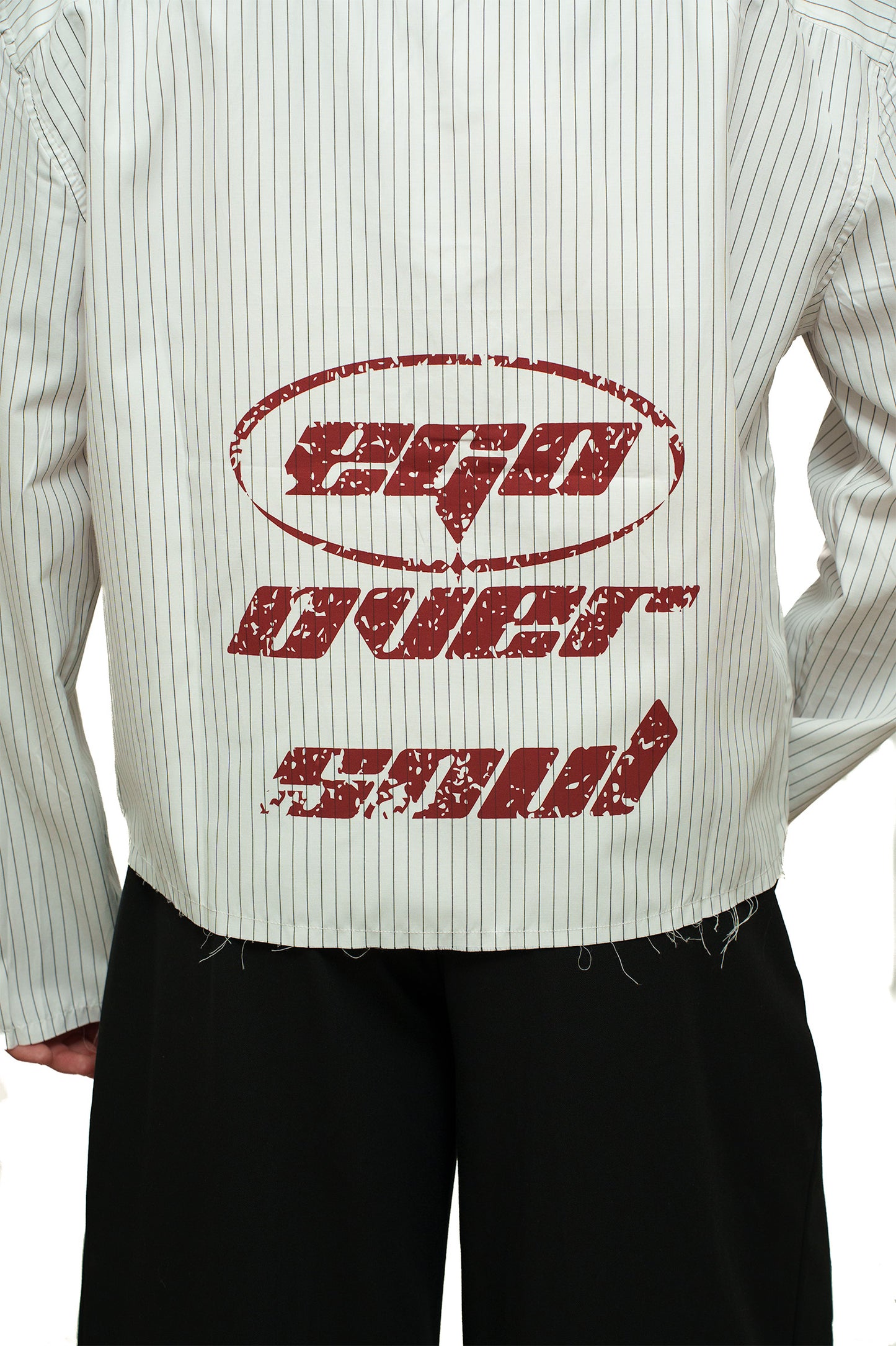 STRIPED UNIFORM SHIRT
